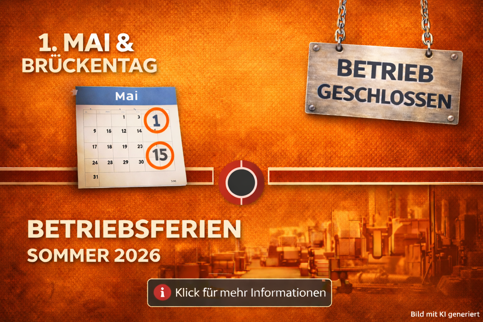 Betriebsferien